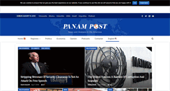 Desktop Screenshot of panampost.com